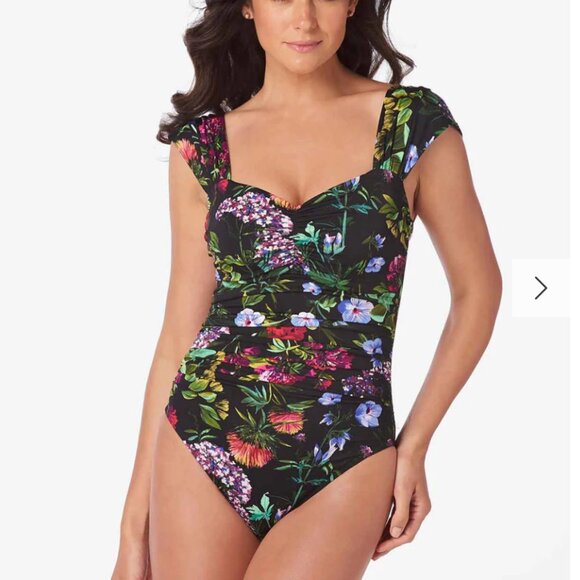 Magicsuit Natalie in Modern Romance 12 Shaping Slimming One Piece Swimsuit - Picture 1 of 5
